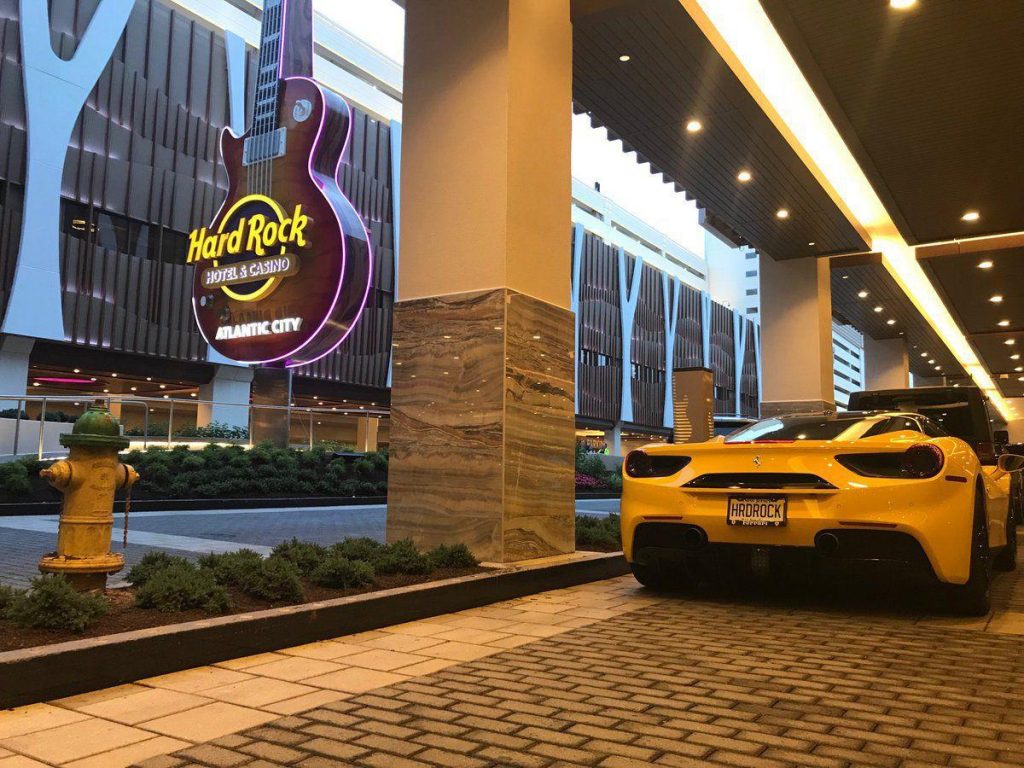 Hard Rock Hotel & Casino Atlantic City, from the street