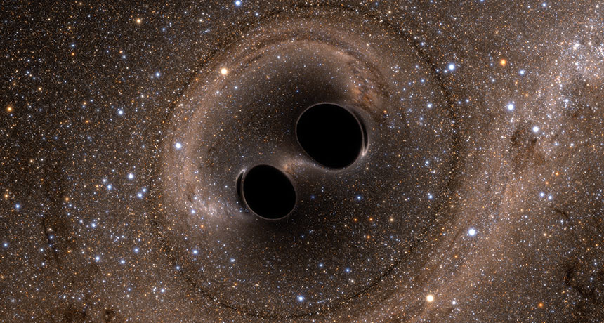 Hubble spots super massive black holes
