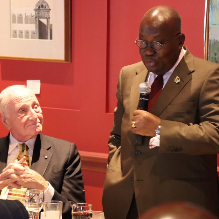 Lunch with the President of Ghana