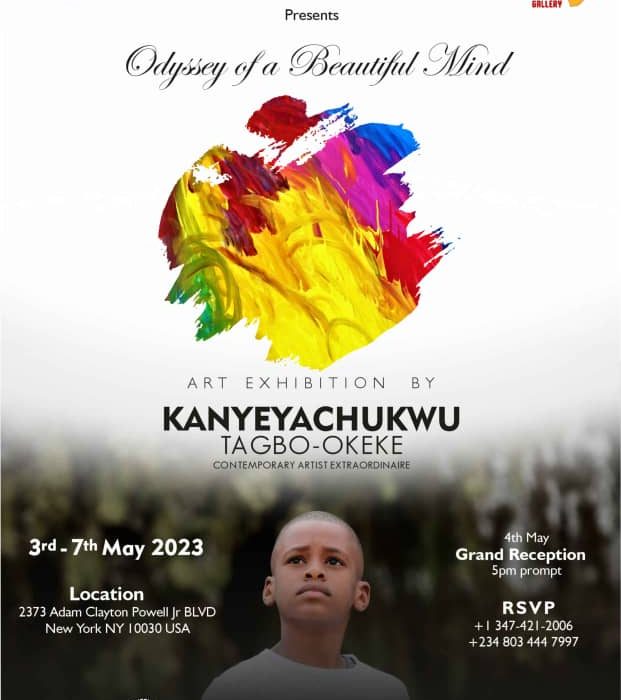 Odyssey of a Beautiful Mind: An Art Exhibition by Kanyeyachukwu Tagbo Okeke
