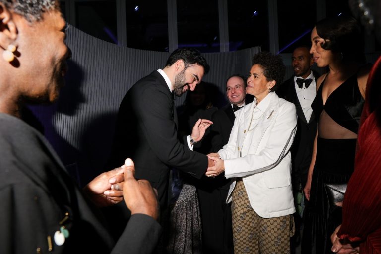 Zohran Mamdani and Julie Mehretu at the Studio Museum in Harlem Gala 2026