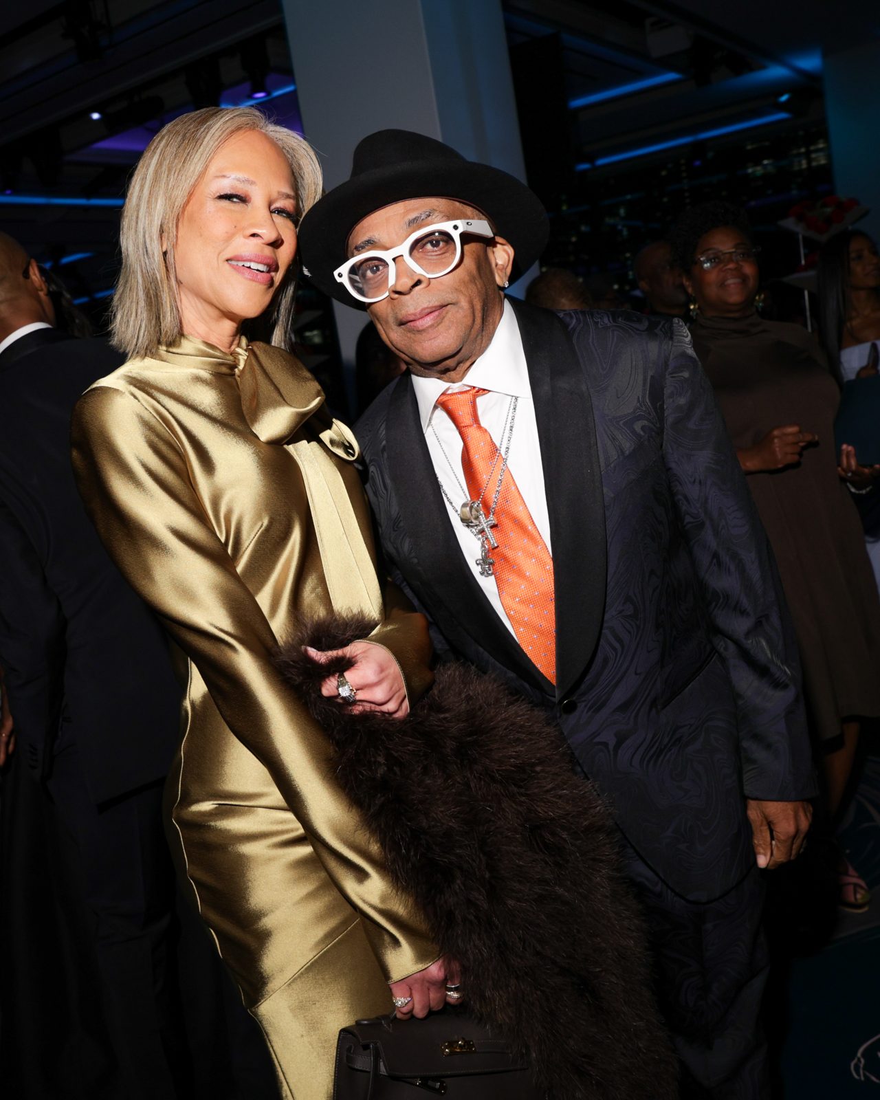Tonya Lewis Lee and Spike Lee at the Studio Museum in Harlem Gala 2026