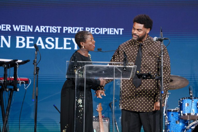 Thelma Golden and Kevin Beasley at the Studio Museum in Harlem Gala 2026