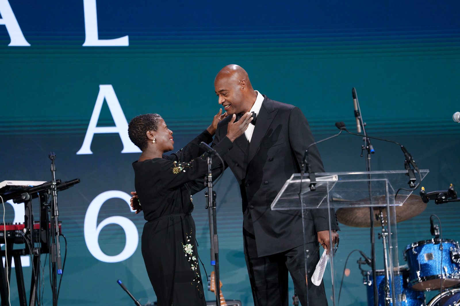 Thelma Golden and Raymond J. McGuire at the Studio Museum in Harlem Gala 2026